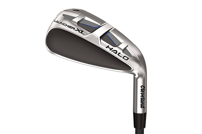 The Cleveland Launcher HL Halo Iron allows you to hit the ball farther with its hybrid design