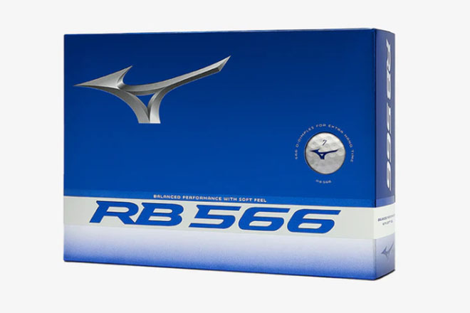 Mizuno RB 566 golf ball gives premium performance with all golf clubs