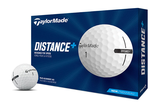 TaylorMade Distance+ golf ball provides impressive distance