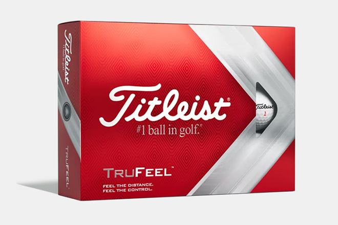 Titleist TruFeel offers a soft feel balanced with greenside spin