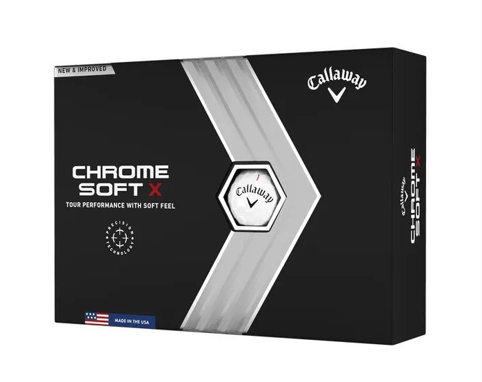 The Callaway Chrome Soft X provides performance and forgiveness