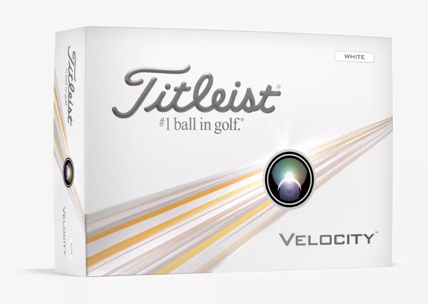 Titleist Velocity golf ball provides excellent long distance