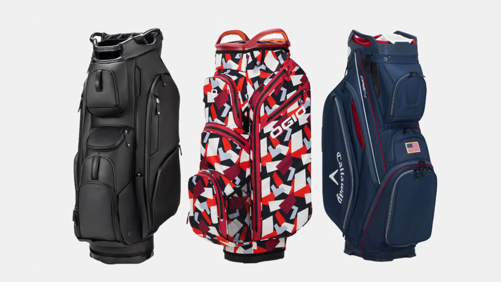 best golf cart bags hero image