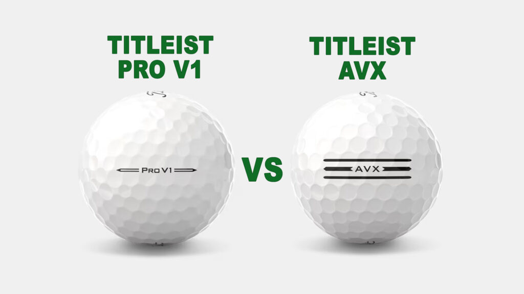 Titleist Pro V1 vs AVX