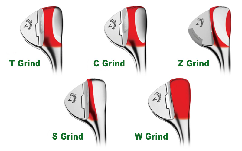 Callaway wedge grinds