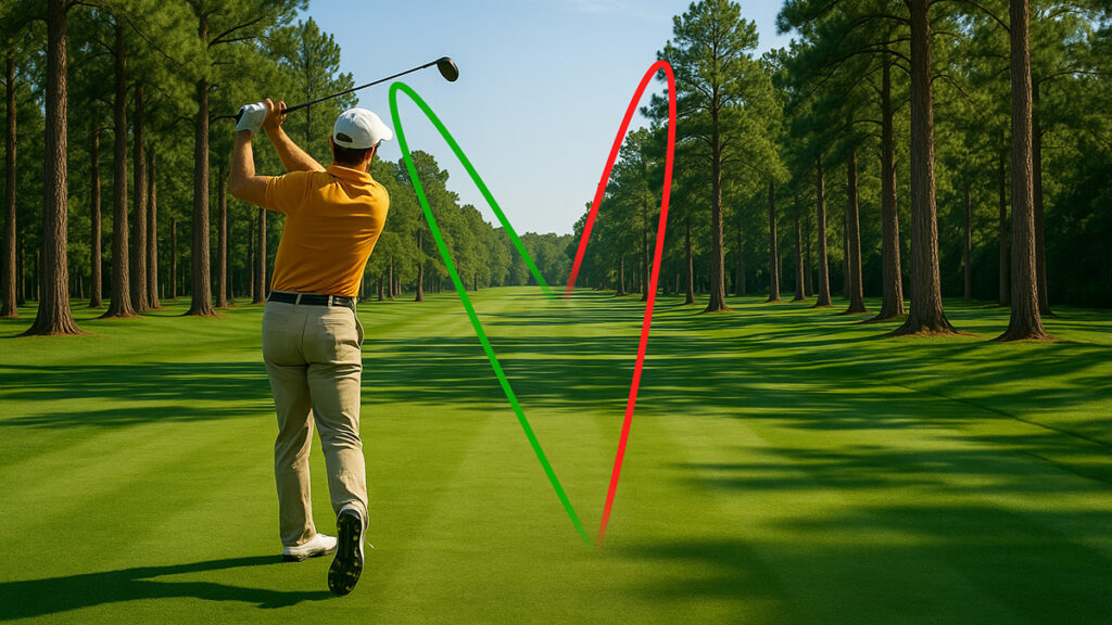 draw vs fade golf shots